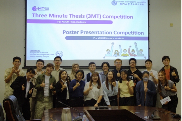 Postgraduate Students Showcase Research at 3-Minute Thesis and Poster Presentation Competitions