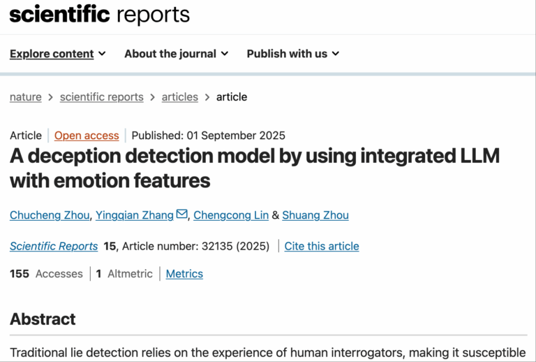 XMUM Researchers Develop AI Model to Spot Deception