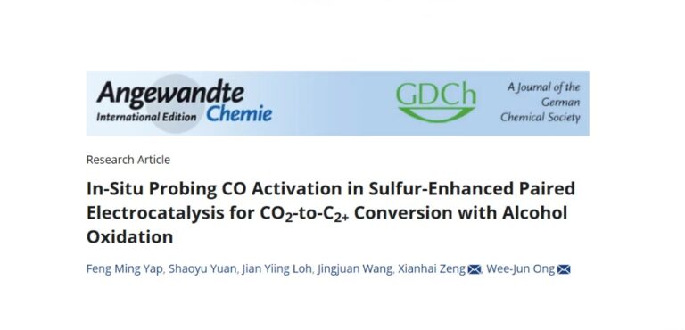 XMUM and XMU Co-Publish in Angewandte Chemie International Edition