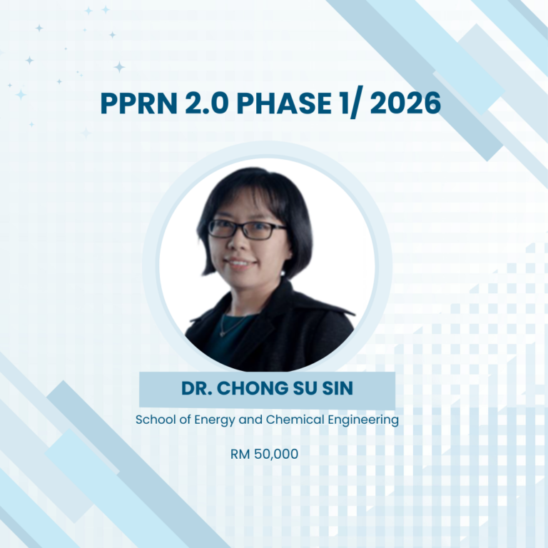 XMUM Researchers Awarded PPRN Grant for Biomass-Based Fruit Preservation Coating