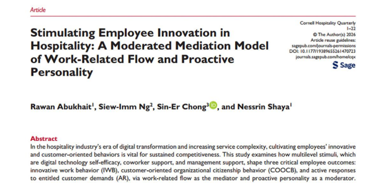 Dr. Chong Sin Er Publishes in SSCI Q1 Journal