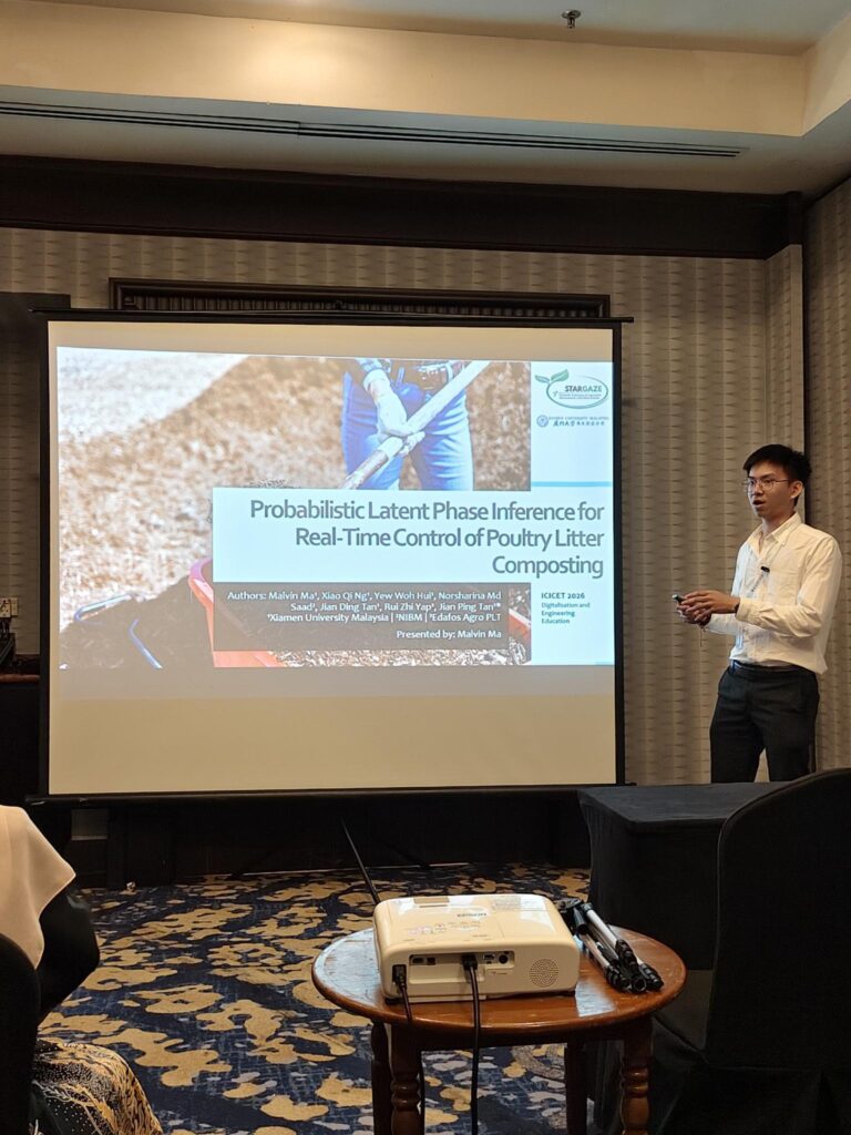XMUM PhD Candidate Wins Best Presenter Award at ICICET 2026